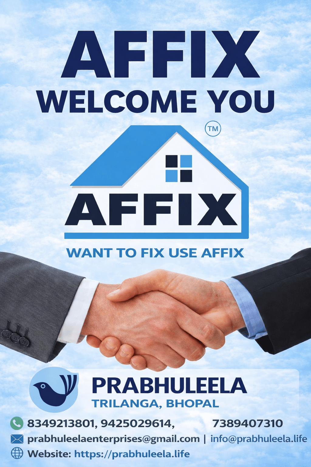 wecome for affix meeting from prabhueela